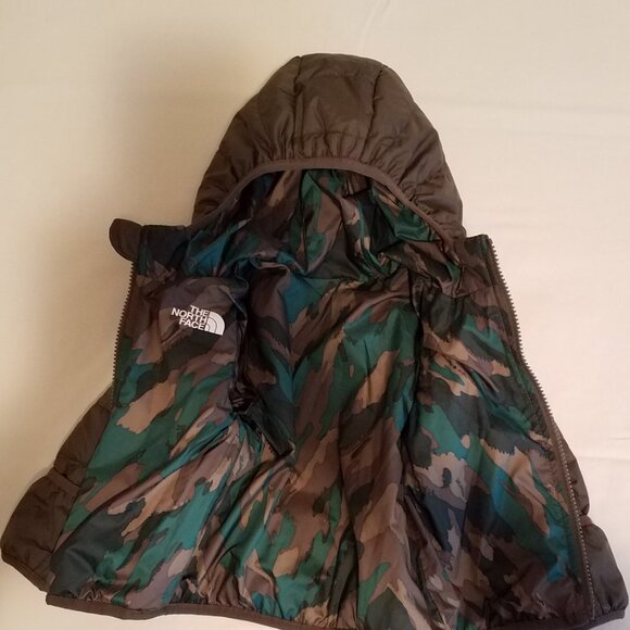 North Face Infant Reversible Perrito Hooded Jacket, 12-18 Months - Picture 2 of 7